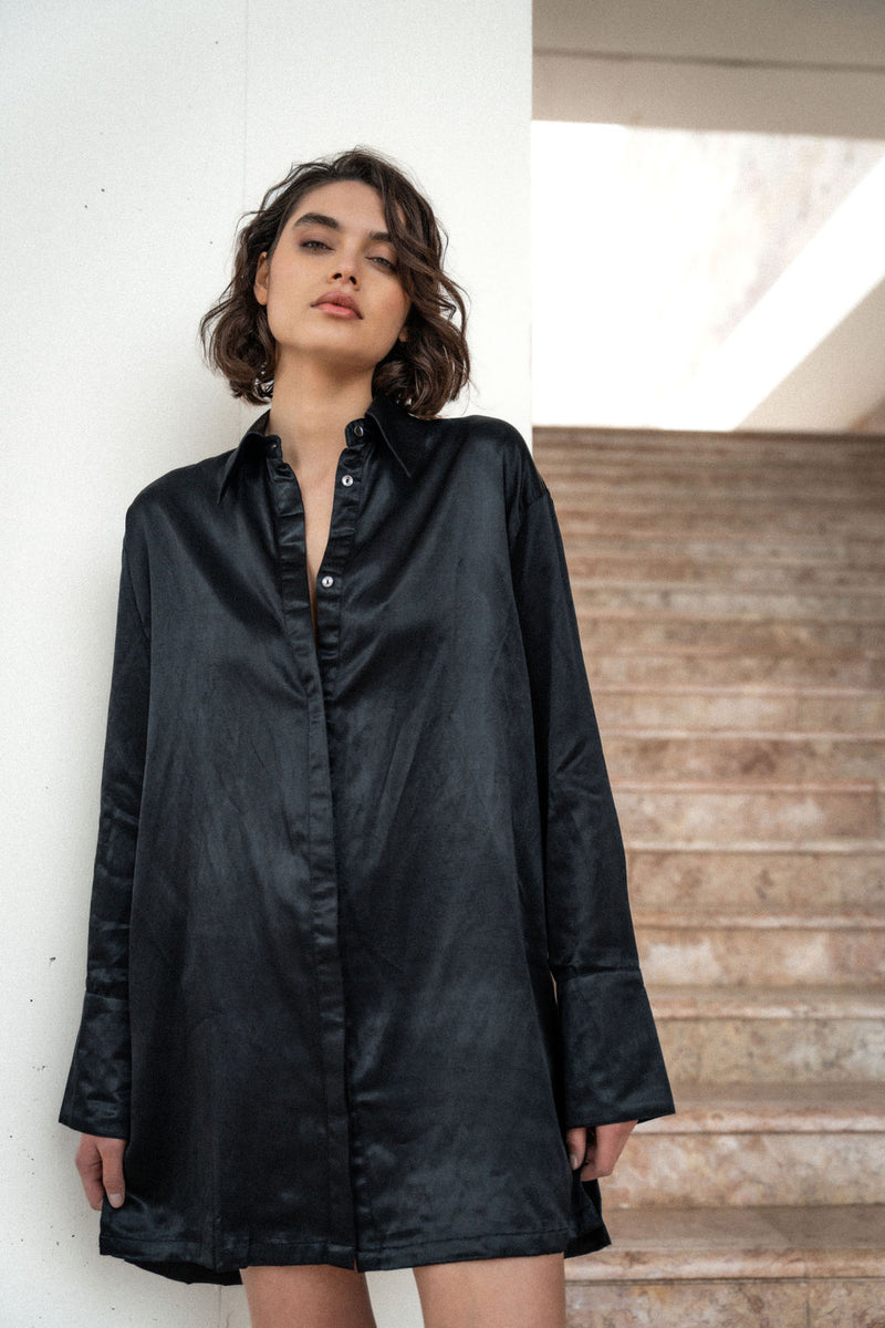My Own Muse Maxi Shirt Dress FINAL SALE
