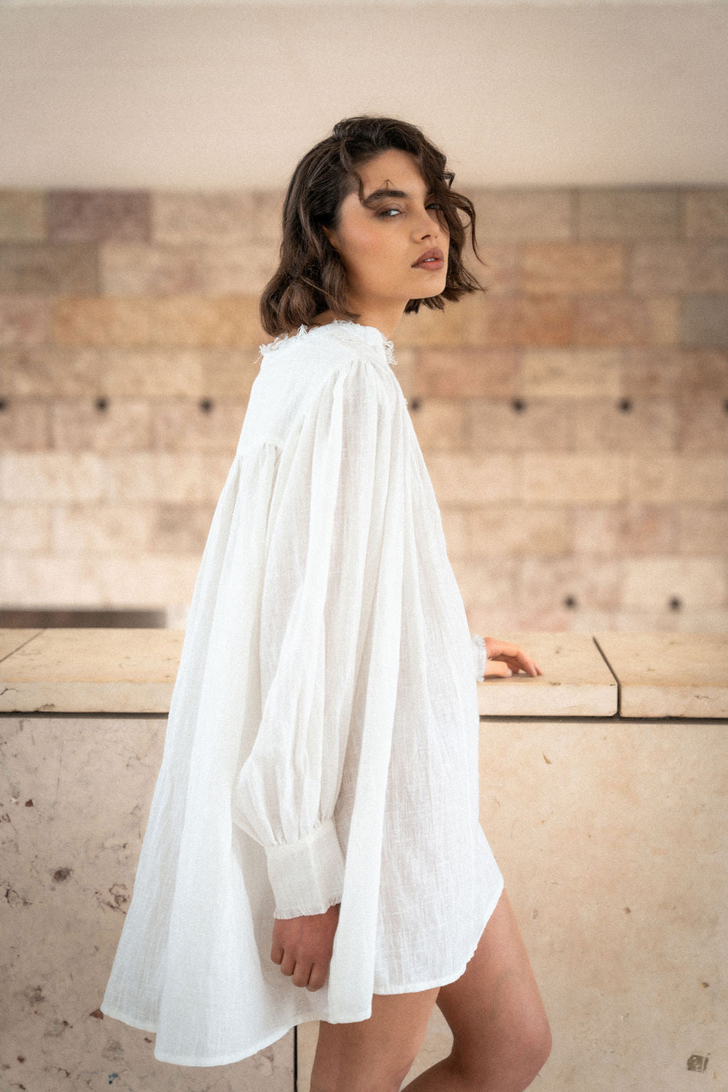 a perfect nomad/SPIRIT DRESS/長袖ブラウス/--/コットン/BLK spirit shirt dress – A PERFECT NOMAD