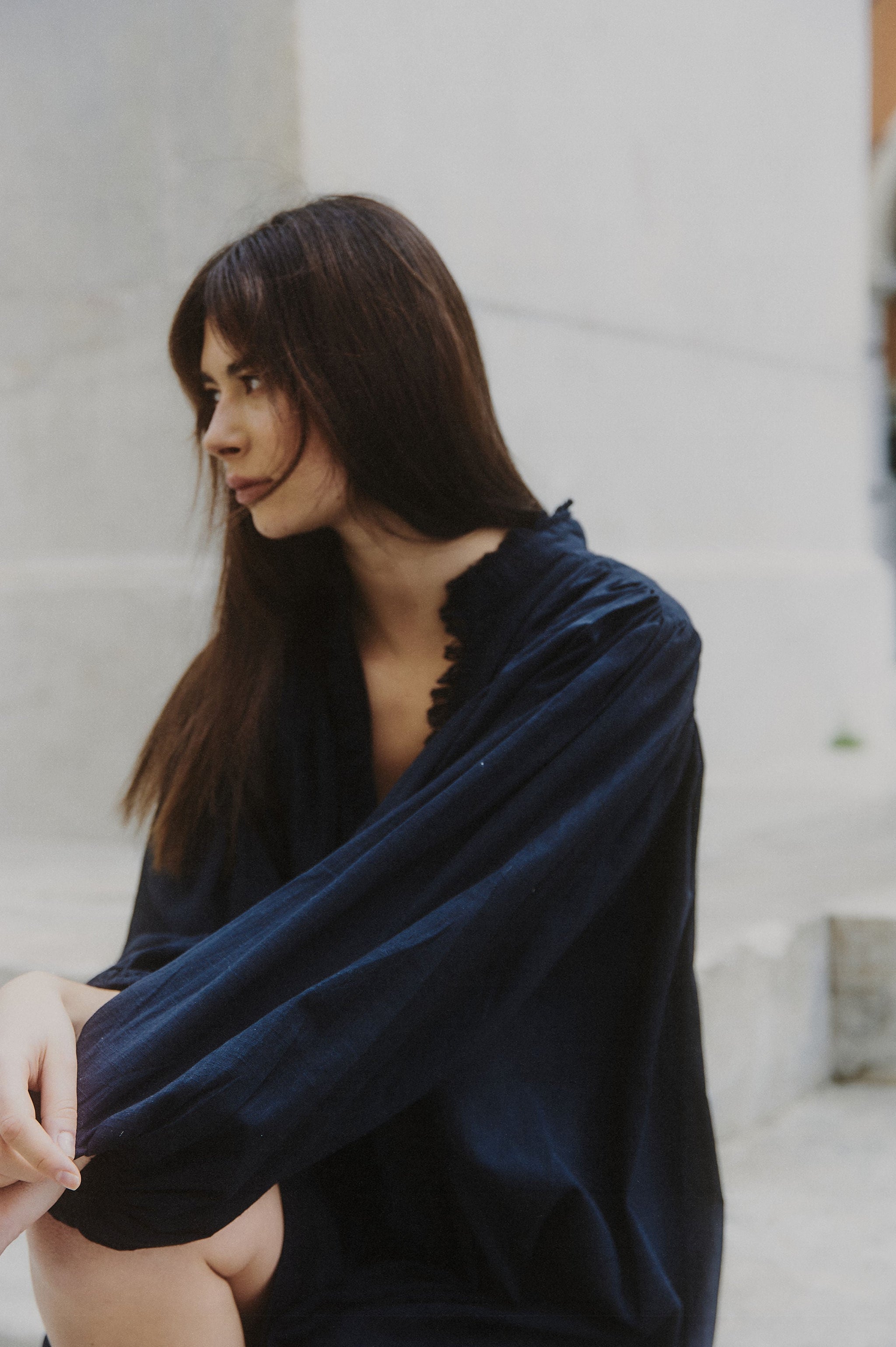 a perfect nomad/SPIRIT DRESS/長袖ブラウス/--/コットン/BLK spirit shirt dress – A PERFECT NOMAD
